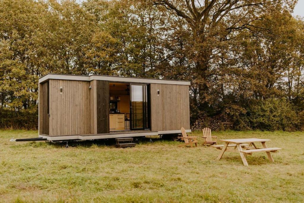 فيلا Parcel Tiny House I L'Arche Des Hays Les Hays المظهر الخارجي الصورة